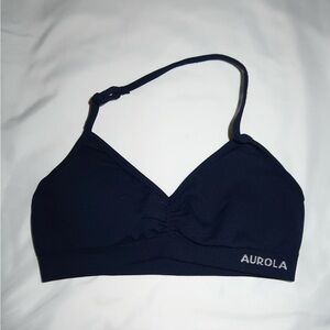 New, small Aurola open back sport bra